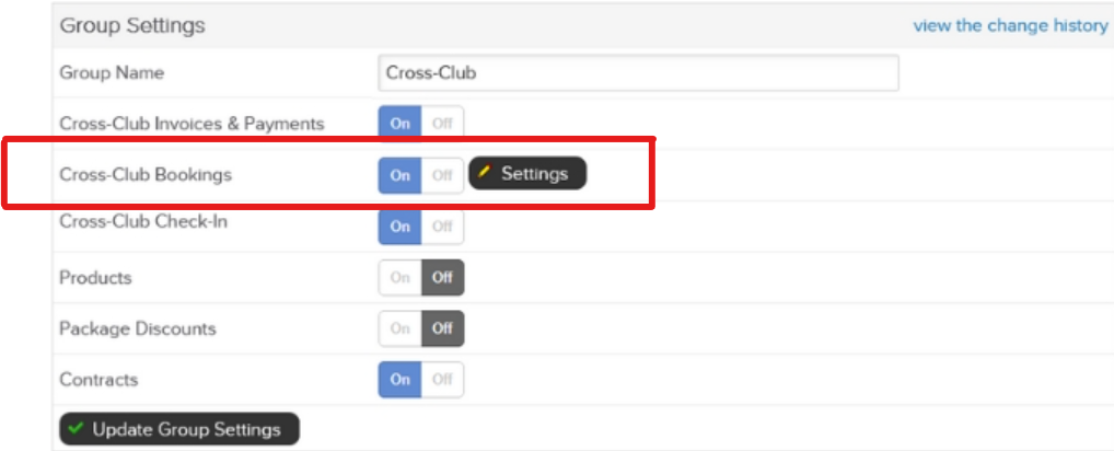 Troubleshooting: Cross Club Booking – ClubReady Support