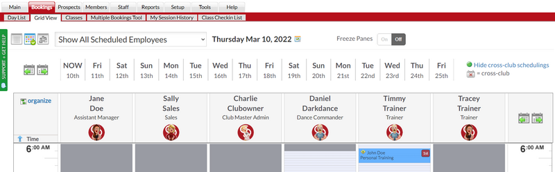 Troubleshooting: Cross Club Booking – ClubReady Support