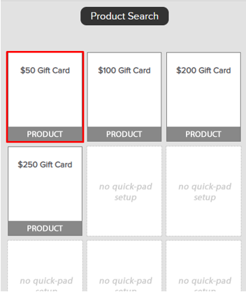 Gift Cards- (Click To Choose Amount)